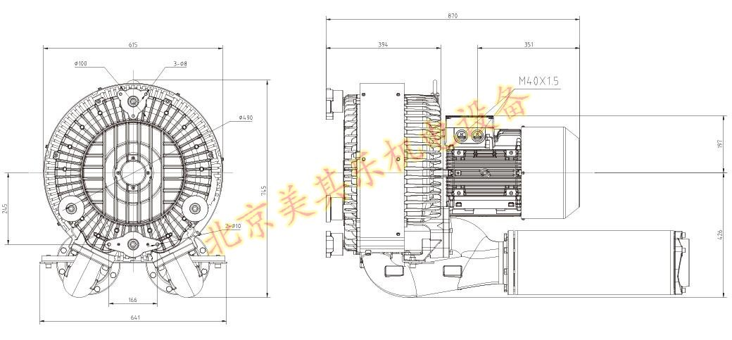2GH943(15kw、20kw、25kw)大型工業(yè)風機